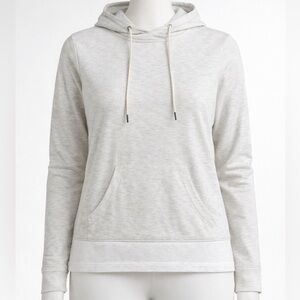 Adrienne Vittadini Sport Cream Hoodie